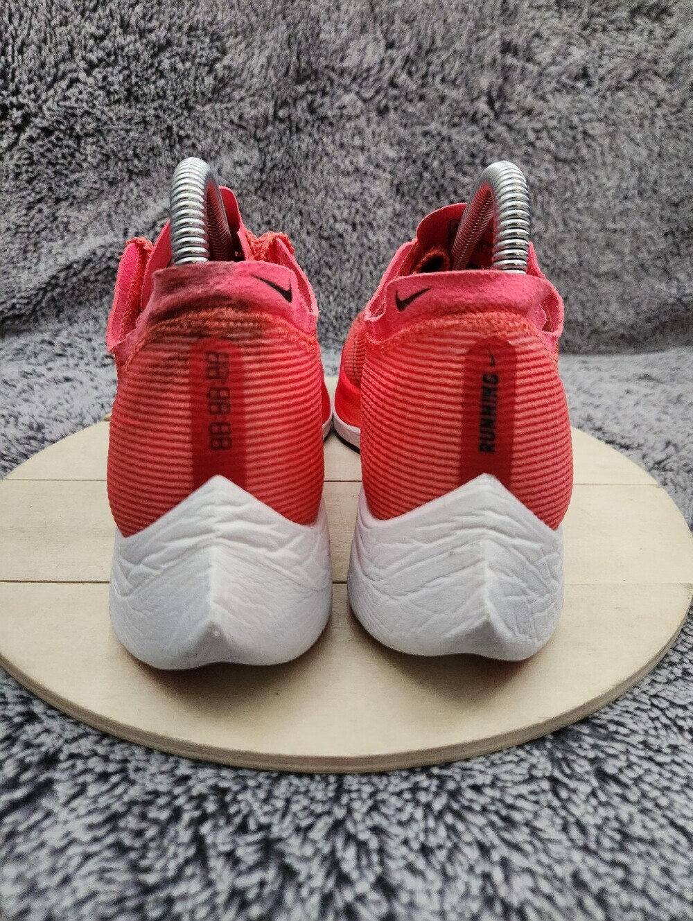 Nike ZoomX Vaporfly Next% 2 Running Shoe Sneaker Magic Ember Red Womens Size 8.5 - Picture 7 of 9